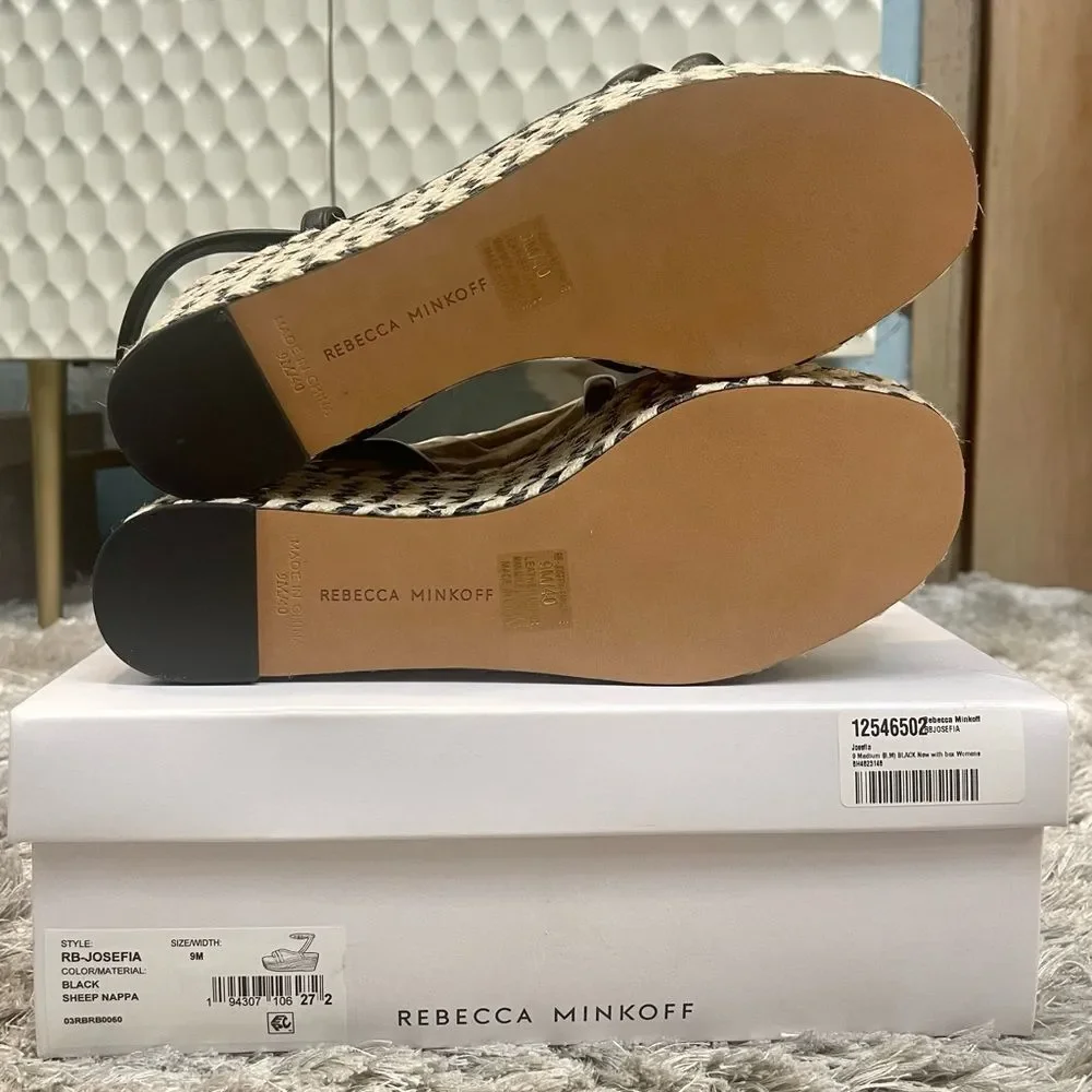 Rebecca Minkoff black saddle